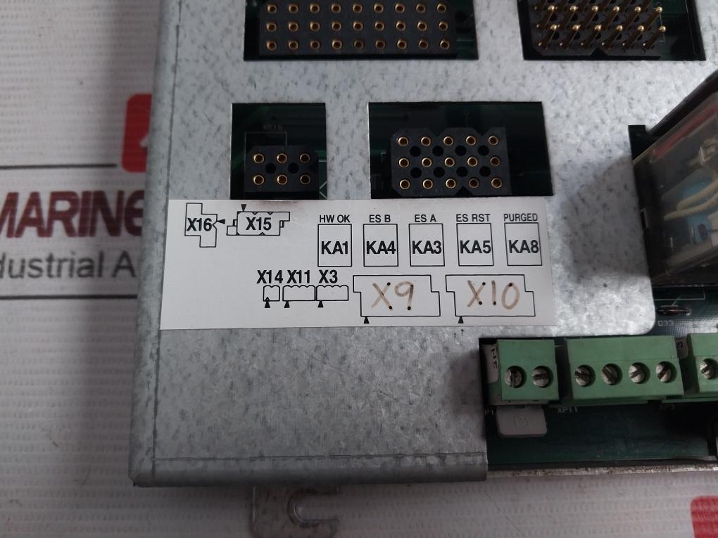 Abb Acrb-03 Cabinet Relay Board 3Hne 08250-1 Rev No: 04, Kks 564.16-1103-p6