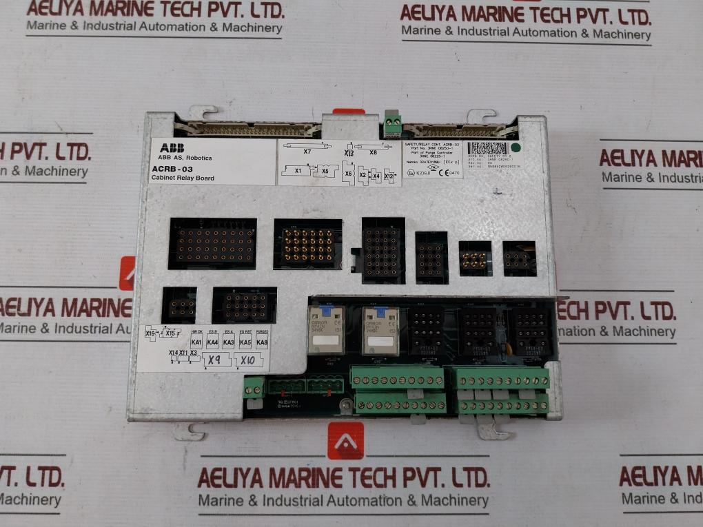 Abb Acrb-03 Cabinet Relay Board 3Hne 08251-1/04 Kks 564 16-1103-p6