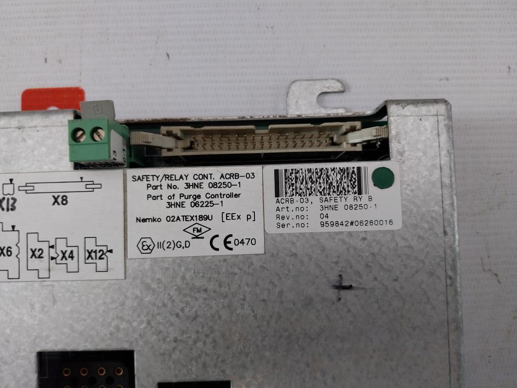 Abb Acrb-03 Cabinet Relay Board 3Hne 08251-1/04 Kks 564 16-1103-p6