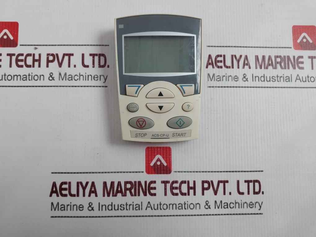 Abb Acs-cp-u Control Panel With Lcd Display