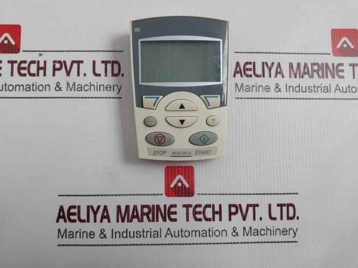 Abb Acs-cp-u Control Panel With Lcd Display