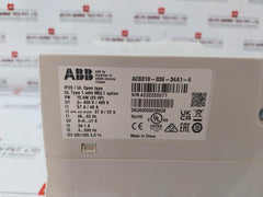 Abb Acs310-03E-34A1-4 Lv Ac Drive Module For Pump And Fan 30 Vdc