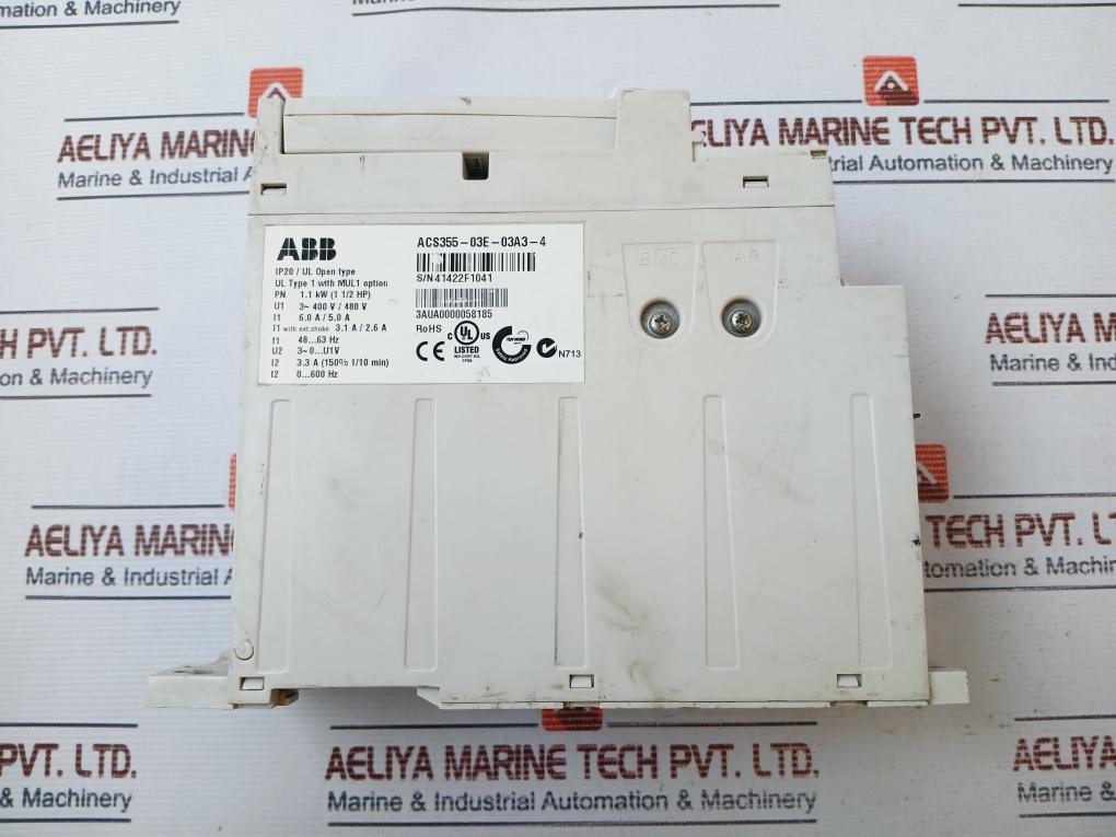 ABB ACS355-03E-03A3-4/ 3AUA0000058185 Inverter Drive IP20