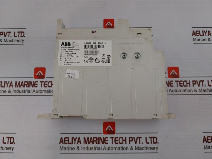 Abb Acs355-03E-08A8-4 Lv Ac Machinery Drive Module 14A/11A