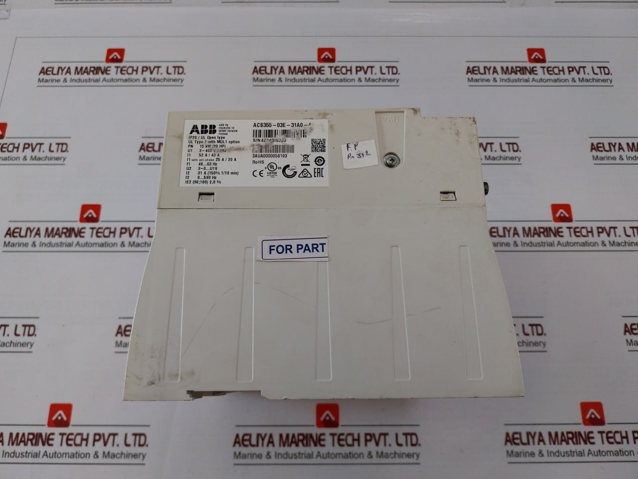 Abb Acs355-03E-31A0-4 Ac Machinery Drive Module 3-400V/480V