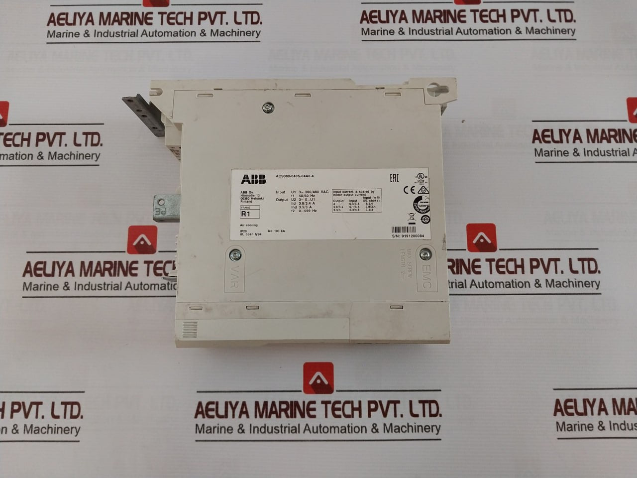 Abb Acs380-040S-04A0-4 Lv Ac Machinery Drive Module 50/60Hz Icc 100 Ka