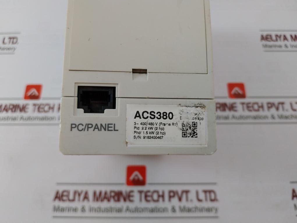 Abb Acs380-040S-05A6-4 Frequency Inverter Ip20 30Vdc 50/60Hz 3Axd50000010596
