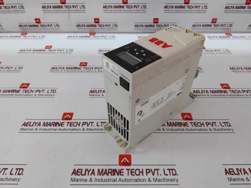 Abb Acs380-040S-07A2-4 Frequency Inverter 3-400/480 Vac Icc 100 Ka 3 Kw