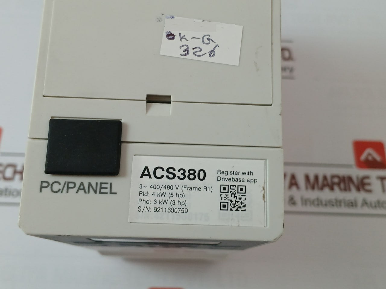Abb Acs380-040S-09A4-4 Variable Frequency Inverter 30Vdc 50/60 Hz 100 Ka
