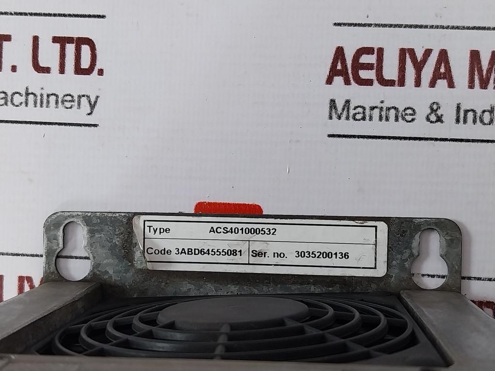 Abb Acs401000532 Frequency Converter Drive 48…63 Hz 0…250 Hz 3~ 380V…480V