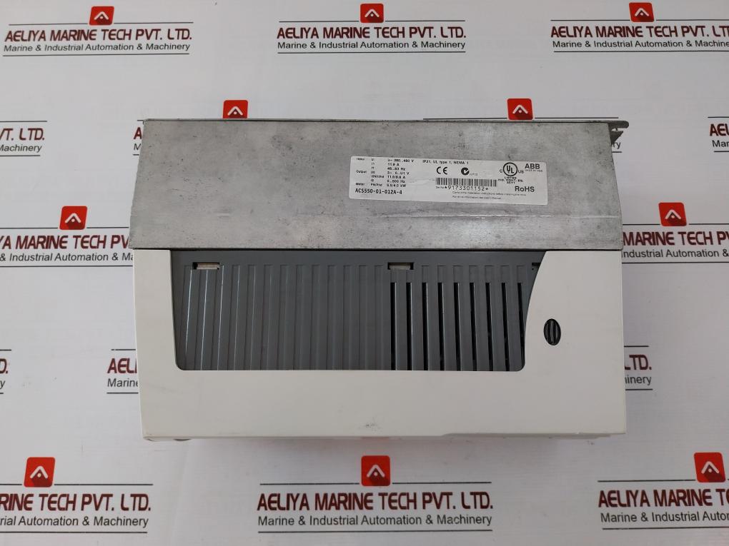 Abb Acs550-01-012A-4 Inverter Drive/Vfd Frequency Converter 48-63 Hz 0-500 Hz