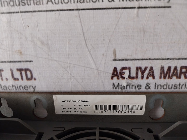 Abb Acs550-01-038A-4 Inverter Drive Ip21