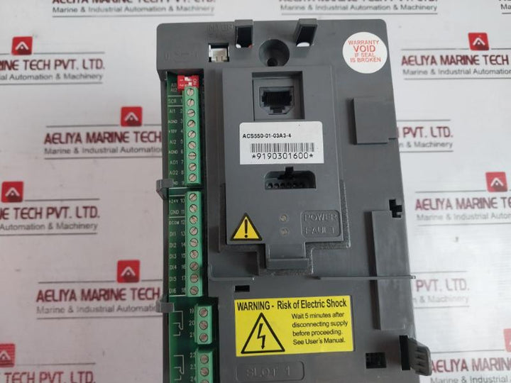 Abb Acs550-01-03A3-4 Frequency Converter 3Abd00017509 Smio-01C Rev:W 380-480V