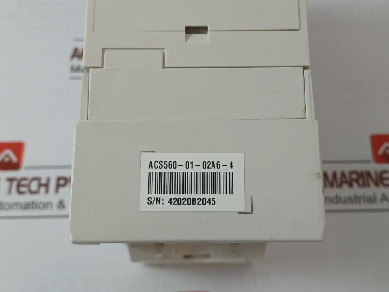 Abb Acs560-01-02A6-4 Ac General Purpose Drive V2.10.0.3 Ip20 100 Ka 50/60 Hz