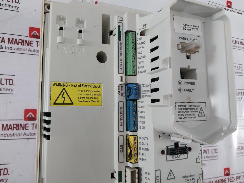 Abb Acs560-01-039A-4 General Purpose Drive 3-380/480Vac 30Vdc 3Axd50000211616