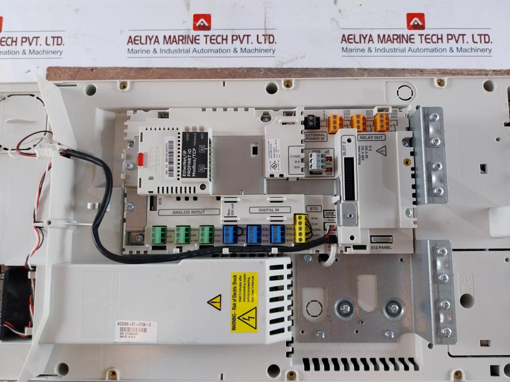 Abb Acs580-01-273A-2 Ac General Purpose Wall-mounted Drive W/ Dc Axial Fan