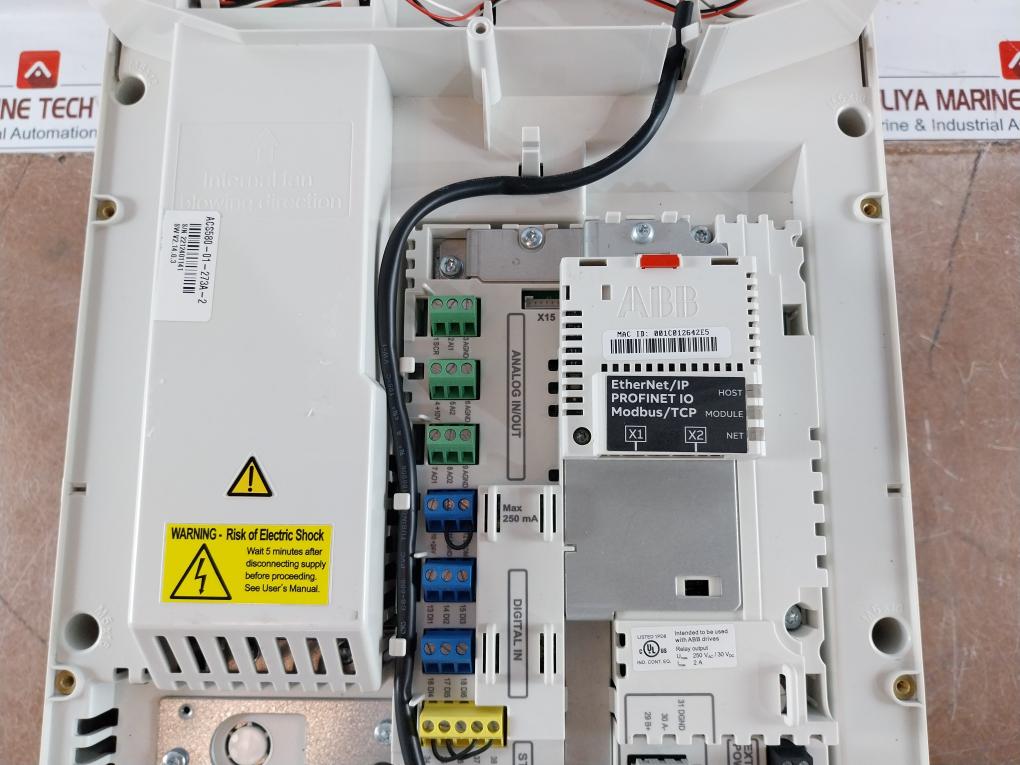Abb Acs580-01-273A-2 Ac General Purpose Wall-mounted Drive W/ Dc Axial Fan