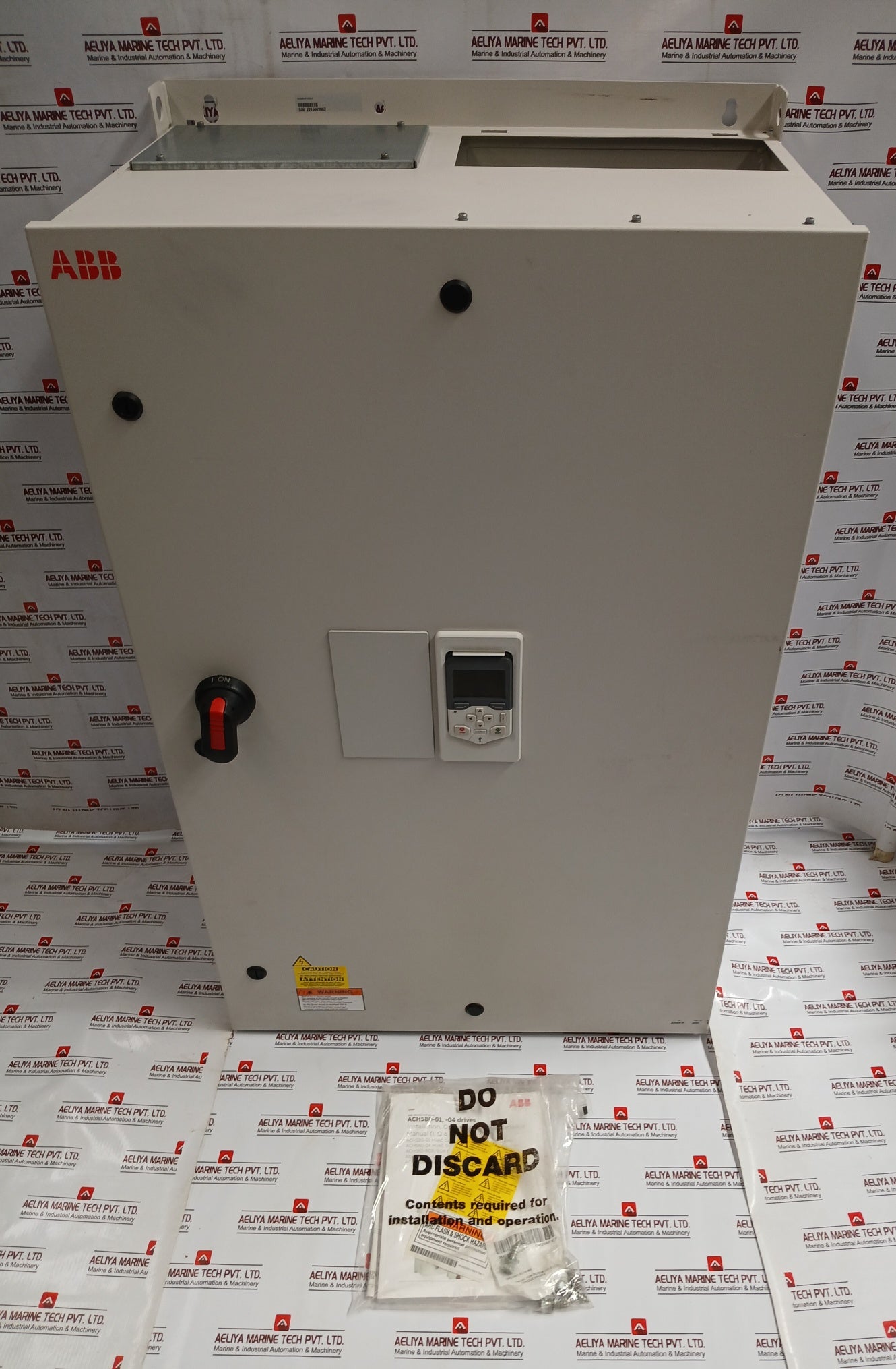 Abb Acs580-0P-156A-4 Drive For Hvac Enclosed Industrial Control Panel 440-480Vac