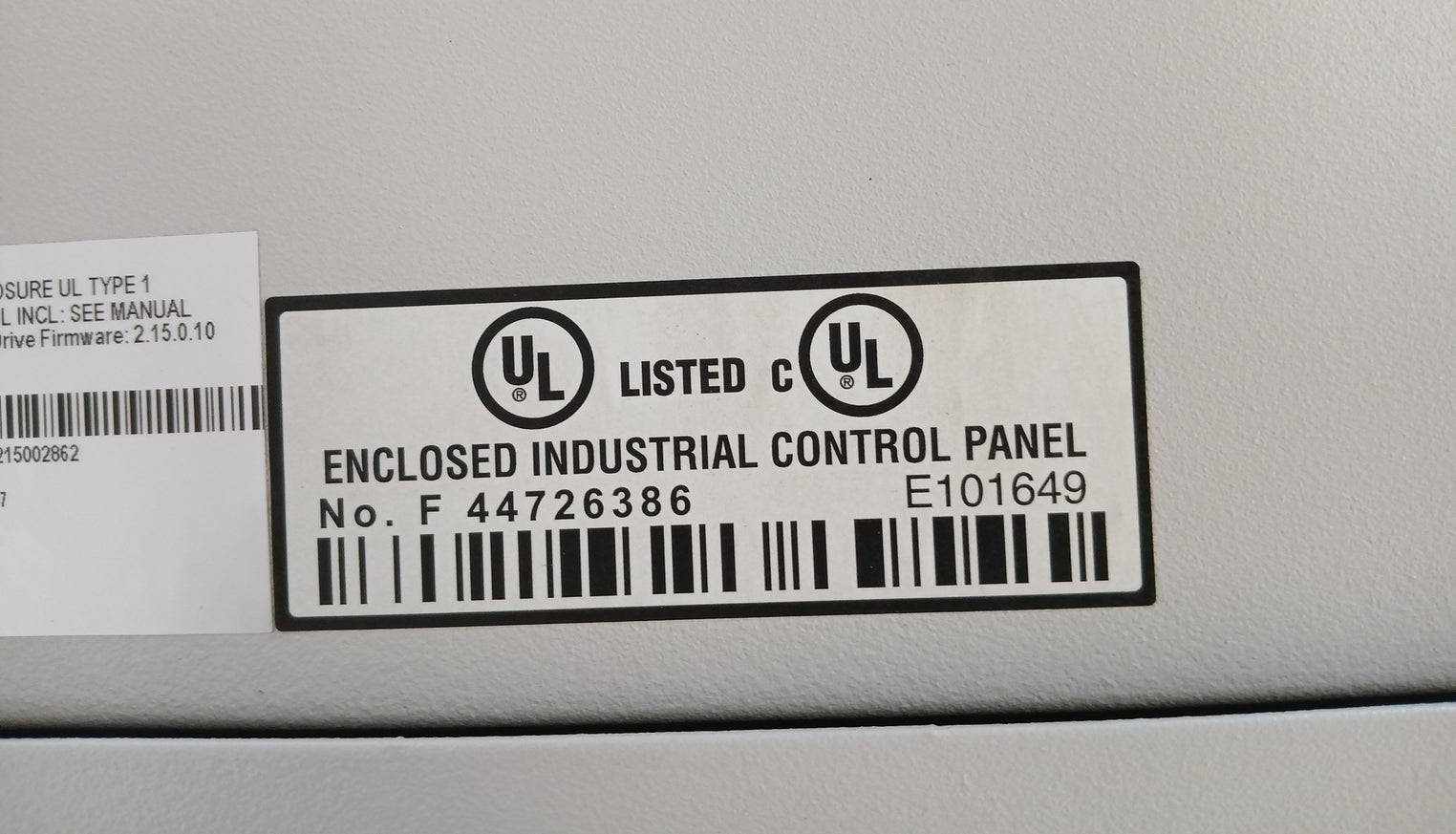 Abb Acs580-0P-156A-4 Drive For Hvac Enclosed Industrial Control Panel 440-480Vac