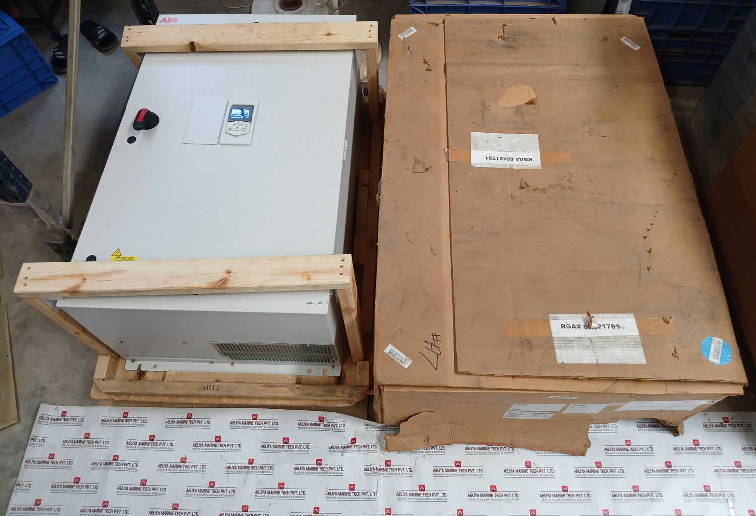 Abb Acs580-0P-156A-4 Drive For Hvac Enclosed Industrial Control Panel 440-480Vac