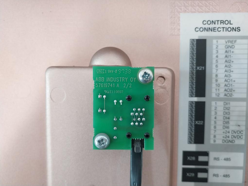 Abb Acs 600 Acs60100116000D1200901 Variable Frequency Drive Acs60100116