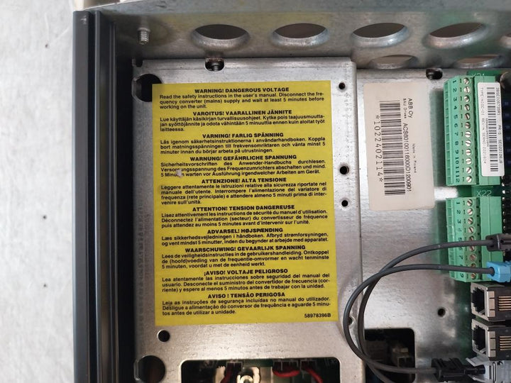 Abb Acs 600 Acs60100116000D1200901 Variable Frequency Drive Acs60100116