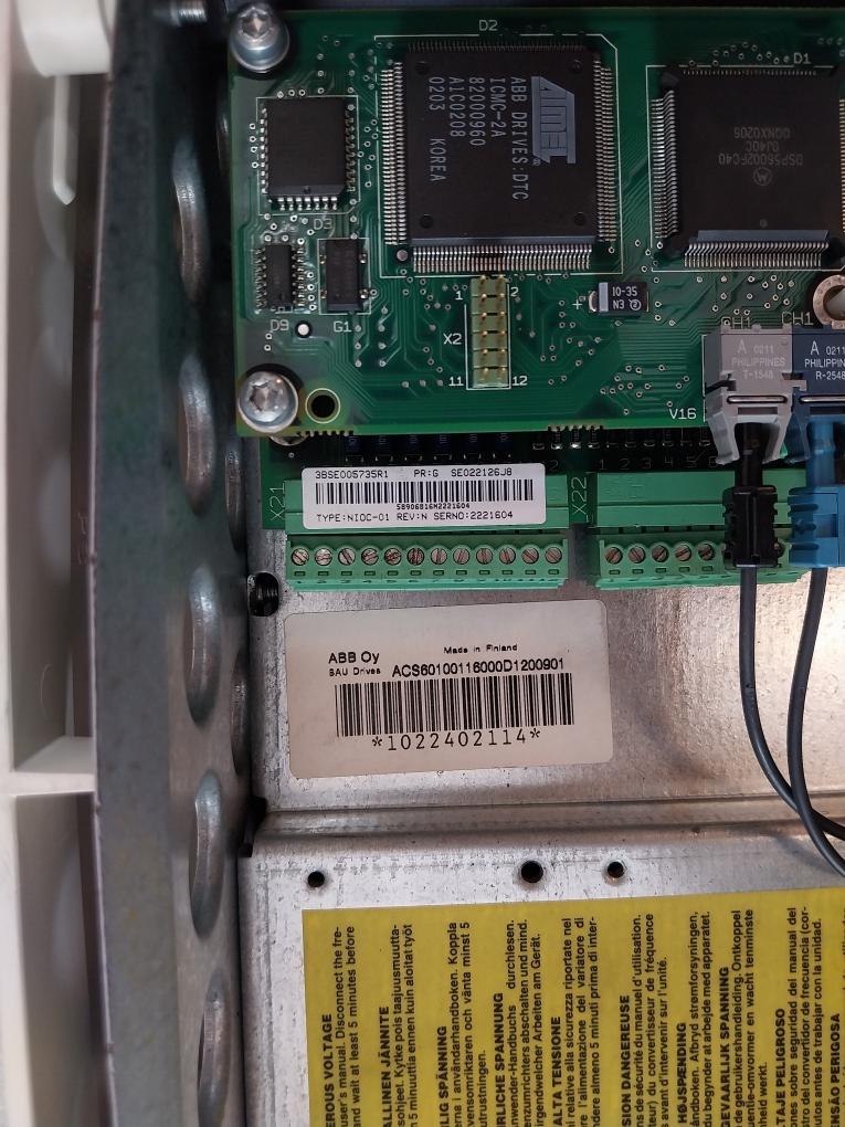 Abb Acs 600 Acs60100116000D1200901 Variable Frequency Drive Acs60100116