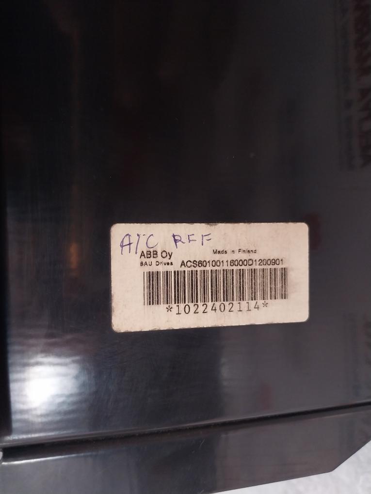 Abb Acs 600 Acs60100116000D1200901 Variable Frequency Drive Acs60100116