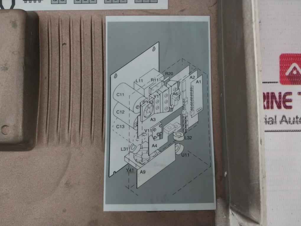 Abb Acs60100113000C1200900 Ac Drive Control Panel Acs 600 Namc-03 380-415V Rev:K
