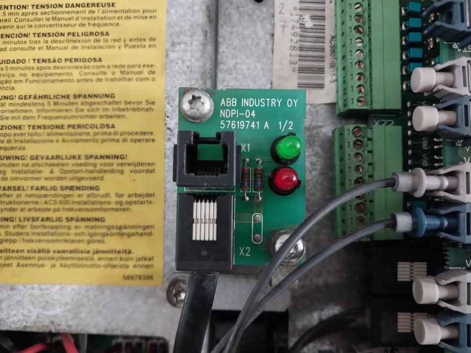 Abb Acs60100113000C1200900 Ac Drive Control Panel Acs 600 Namc-03 380-415V Rev:K