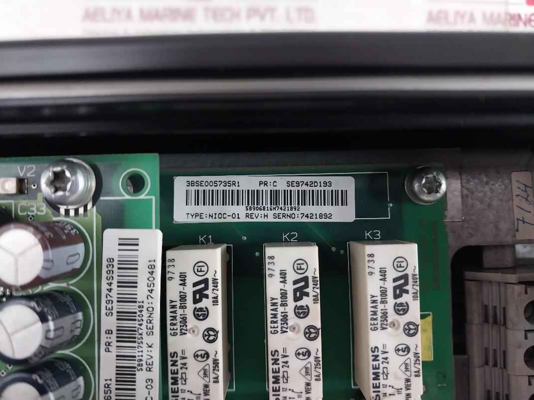 Abb Acs60100113000C1200900 Ac Drive Control Panel Acs 600 Namc-03 380-415V Rev:K