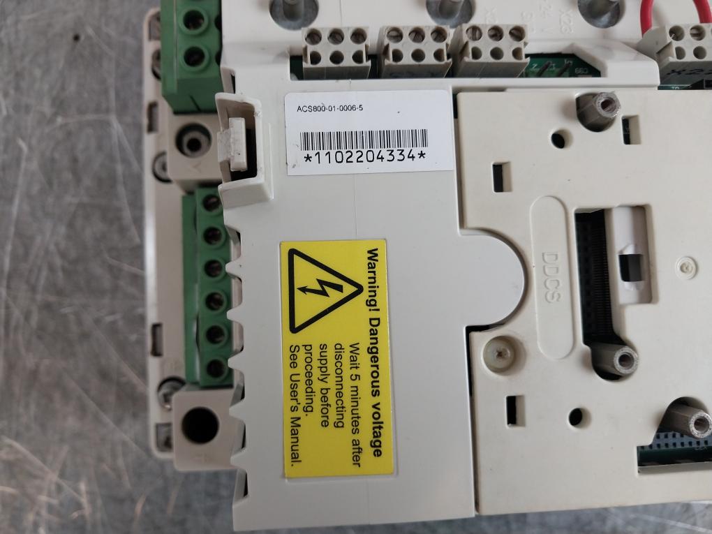 Abb Acs800-01-0006-5 Frequency Converter Ac Drive Cdp 312R, 64378660G Ip21