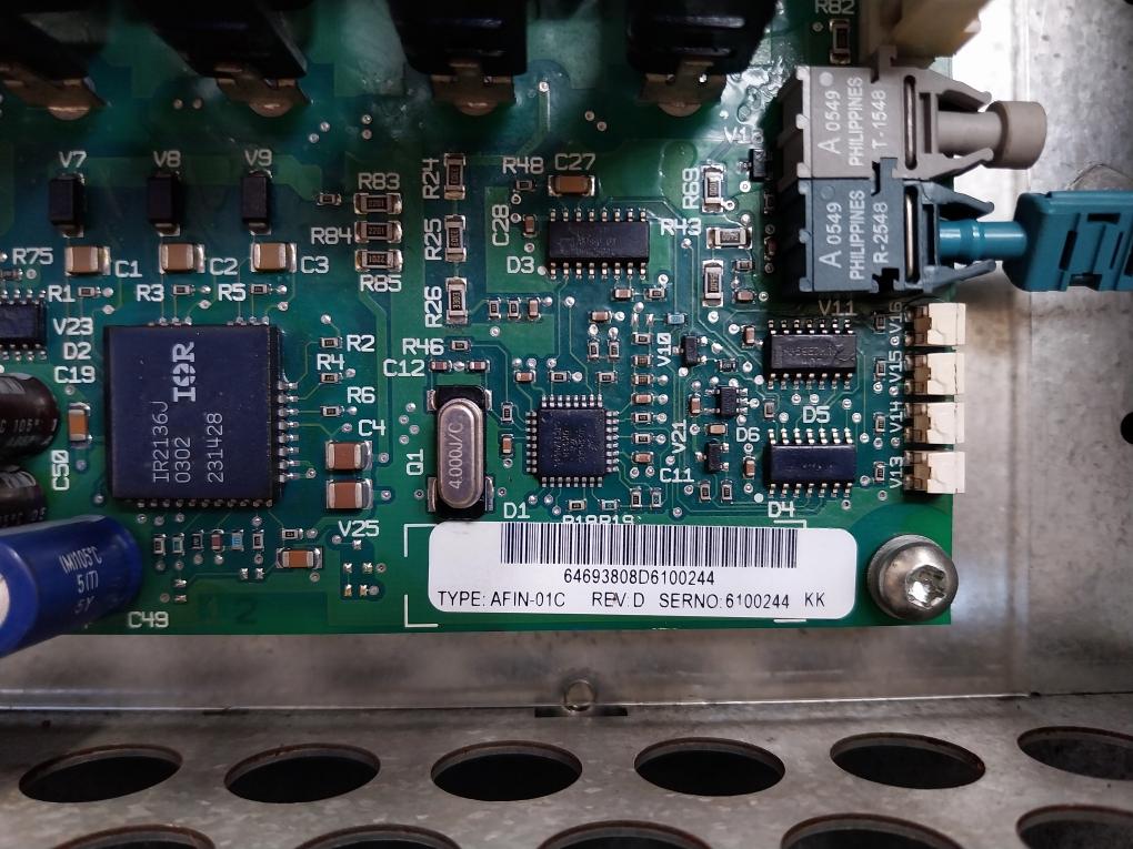 Abb Acs800-104-0400-5+C126 Inverter Drive Module 513-707 Vdc 546 Adc