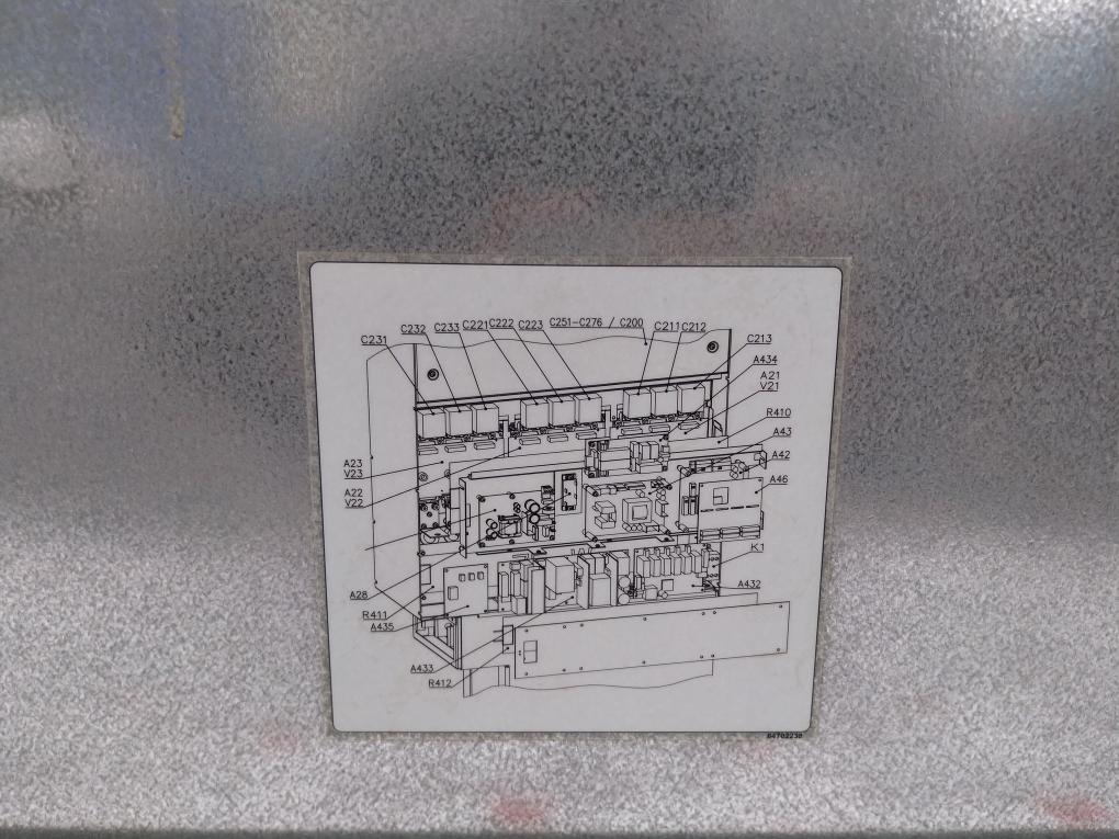 Abb Acs800-104-0400-5+C126 Inverter Drive Module 513-707 Vdc 546 Adc