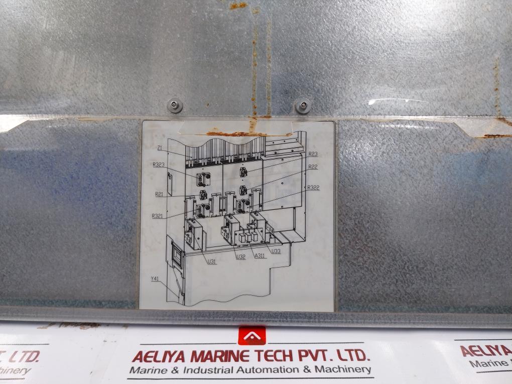 Abb Acs800-104-0400-5+C126 Inverter Drive Module 513-707 Vdc 546 Adc