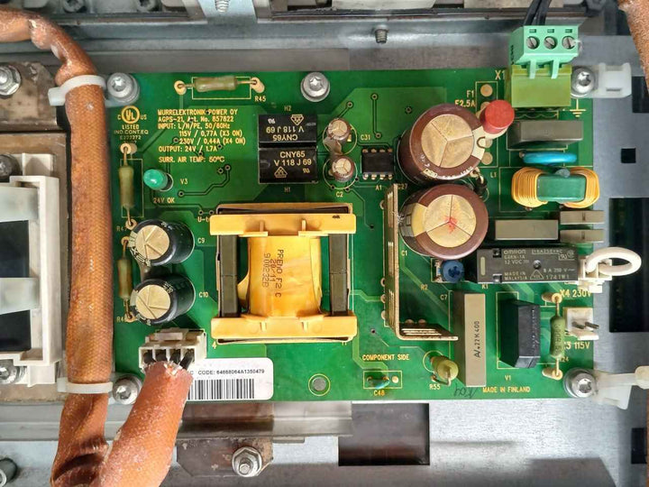 Abb Acs800-104-0440-7+e205+q950+v991 Frequency Drive 709–976 Vdc 458 Adc