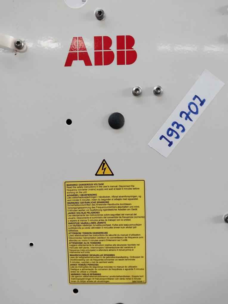 Abb Acs800-104-0580-7+E205 Inverter Drive Module 64650343 Aofc-02, Agdr-61C