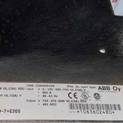 Abb Acs800-104-0580-7+E205 Inverter Drive Module 64650343 Aofc-02, Agdr-61C