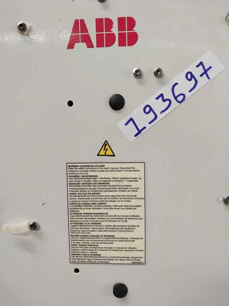 Abb Acs800-104-0580-7+E205 Inverter Drive Module Aofc-02, Aint-14C, Apow-01C