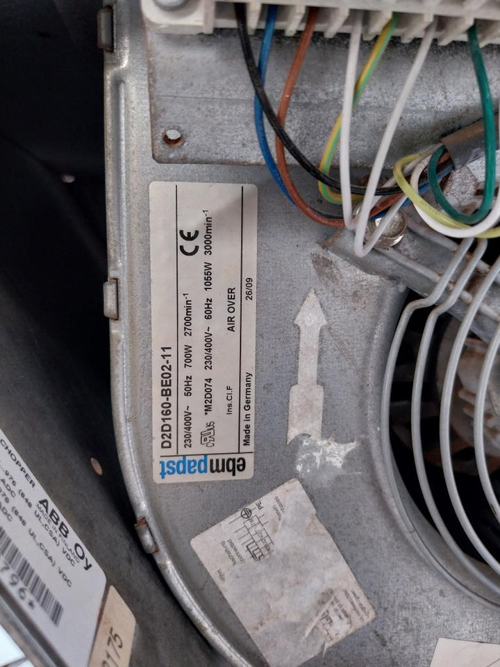 Abb Acs800-104-0580-7+E205+V991 Inverter Drive Module 583Adc 709-976Vdc 0-300Hz