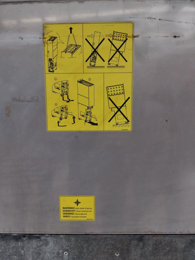 Abb Acs800-104-0580-7+E205+V991 Inverter Drive Module 583Adc 709-976Vdc 0-300Hz