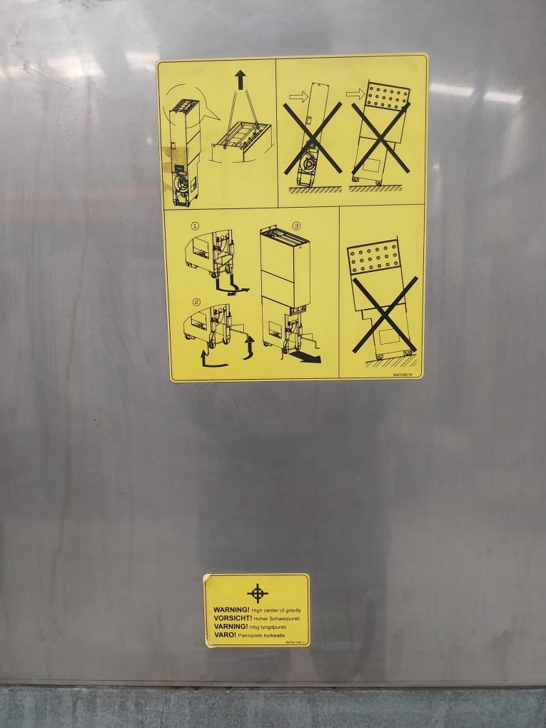 Abb Acs800-104-0580-7+E205+V991 Inverter Drive Module 68685192 Atmb-01C Rev B