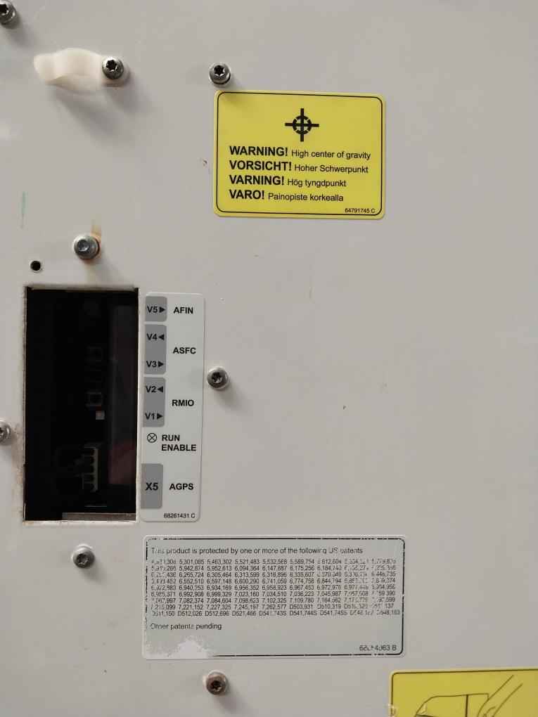 Abb Acs800-104-0580-7+E205+V991 Inverter Drive Module 68685192 Ip00 Aofc-02