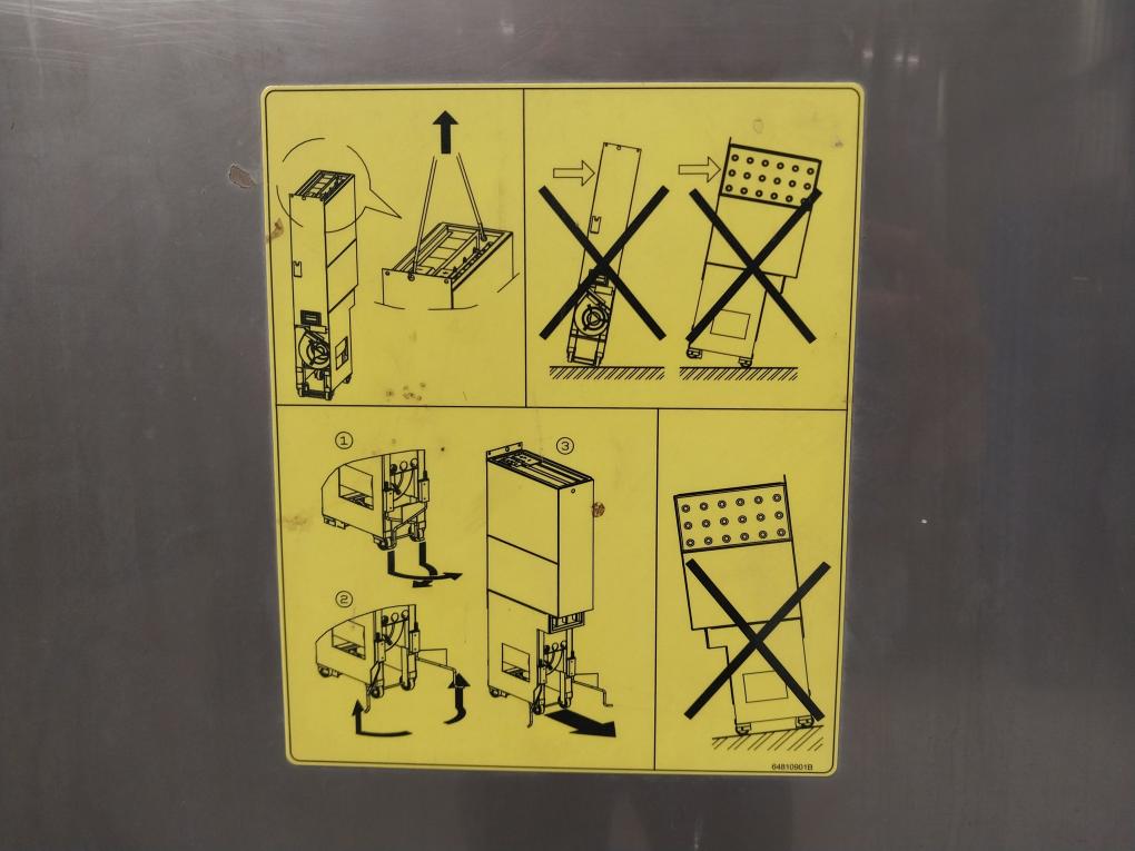 Abb Acs800-104-0580-7+E205+V991 Inverter Drive Module 68685192 Ip00 Aofc-02