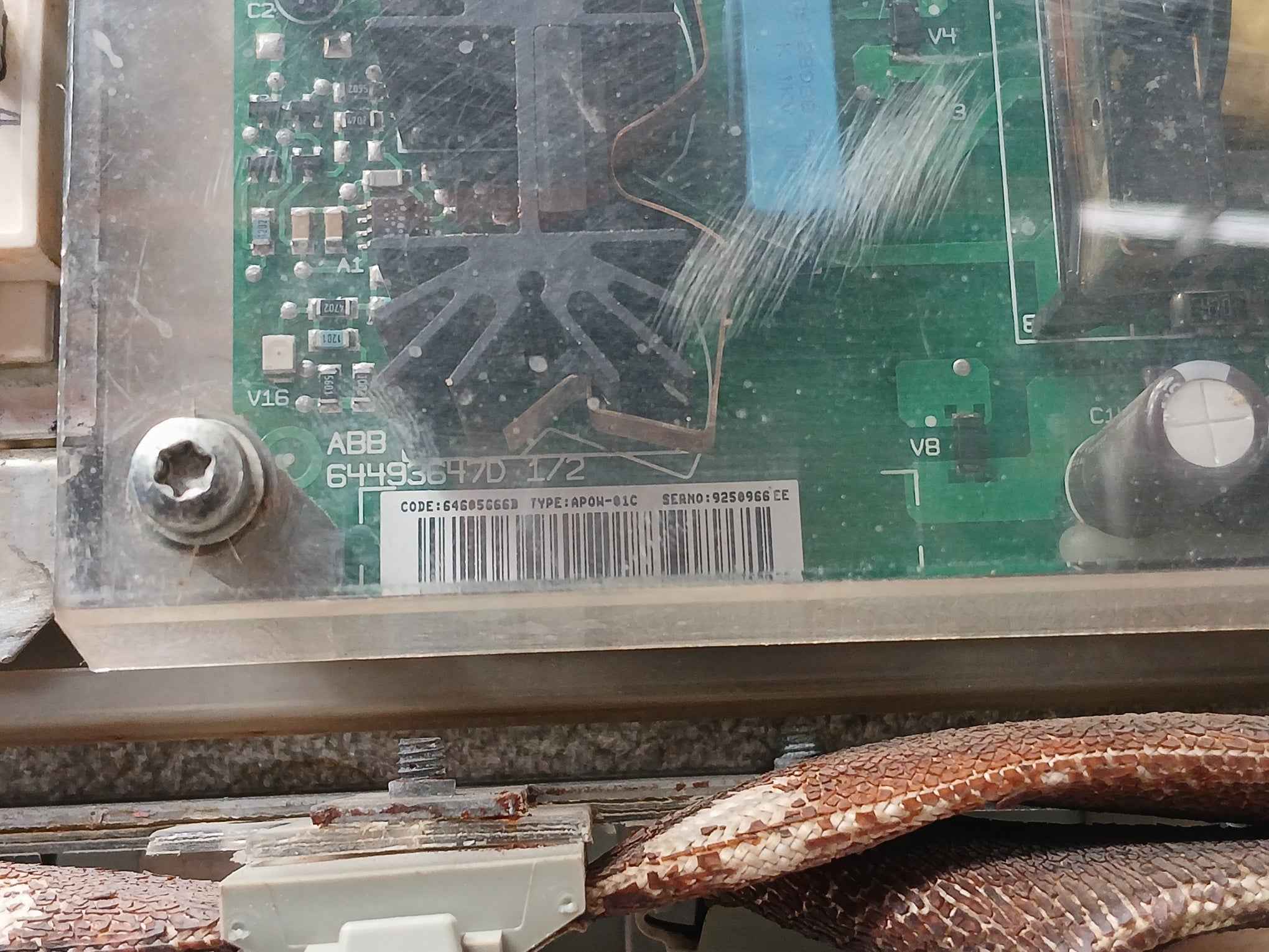 Abb Acs800-104-0580-7+E205+V991 Inverter Drive Module 709-976 Vdc 583 Adc
