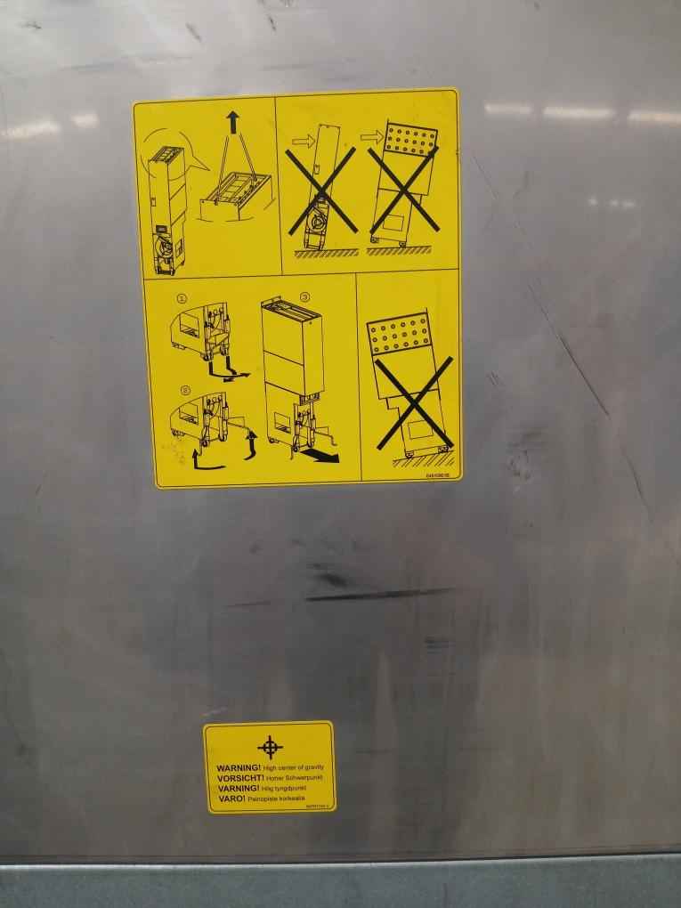 Abb Acs800-104-0580-7+e205+ V991 Industrial Inverter Drive 709–976 Vdc 583 Adc