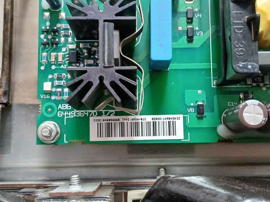 Abb Acs800-104-0580-7+e205+ V991 Industrial Inverter Drive 709–976 Vdc 583 Adc