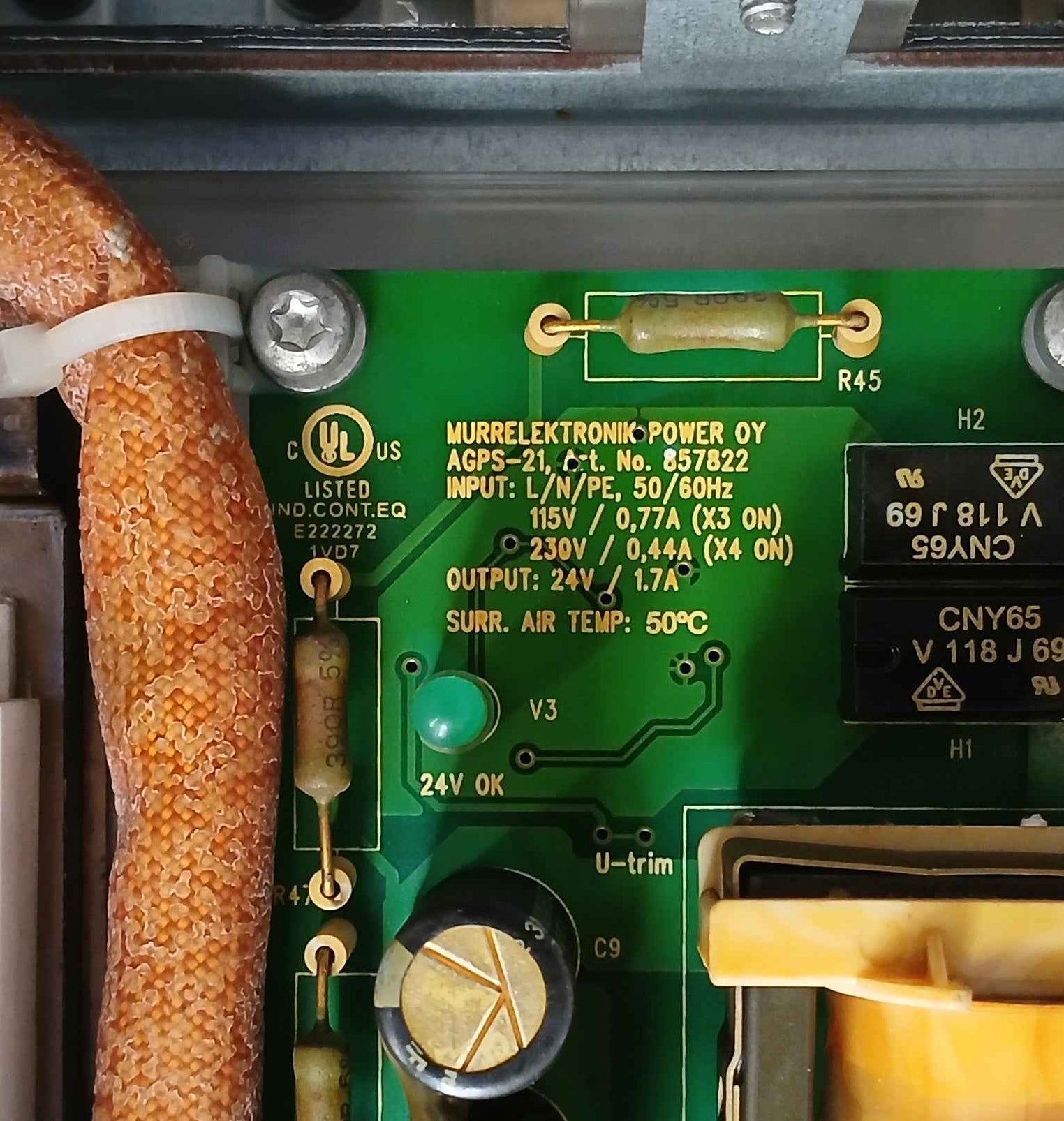 Abb Acs800-104-0580-7+e205+q950+v991 Inverter Drive Module 0–690vac 486a 0–300hz