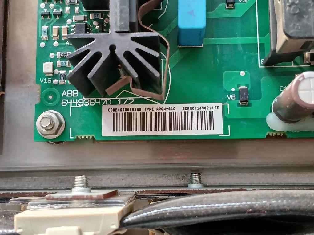 Abb Acs800-104-0580-7+e205+v991 Industrial Inverter Drive 709–976 Vdc 583 Adc