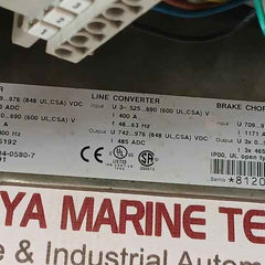 Abb Acs800-104-0580-7+e205+v991 Industrial Inverter Drive 709–976 Vdc 583 Adc